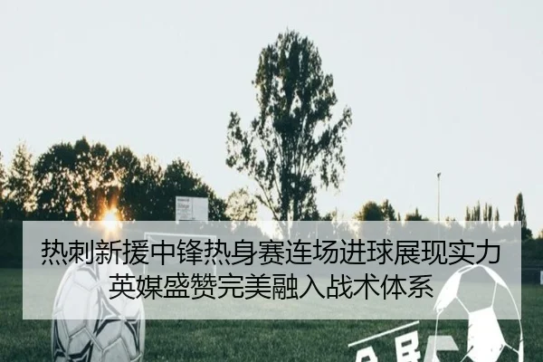 热刺新援中锋热身赛连场进球展现实力英媒盛赞完美融入战术体系